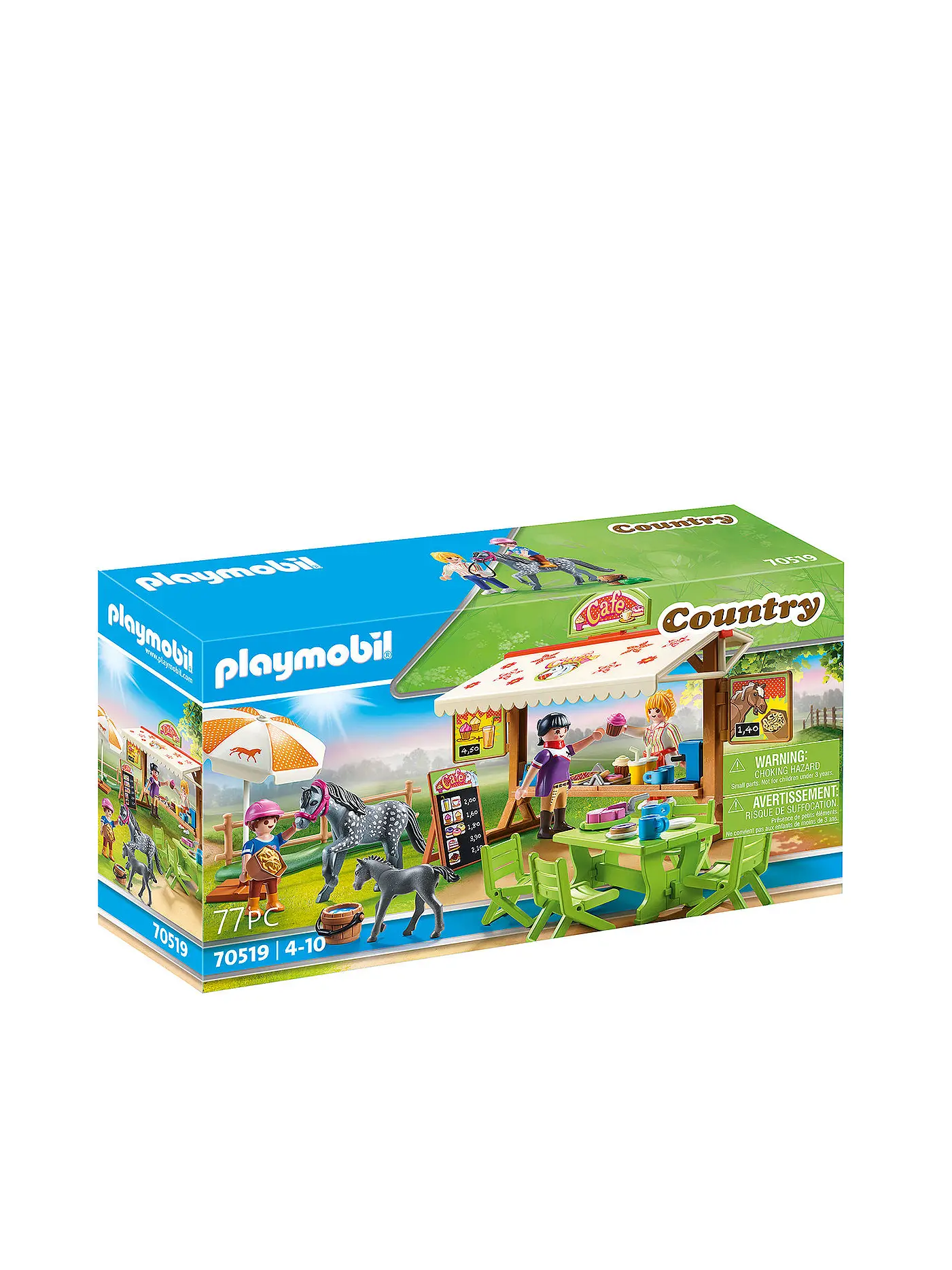 PLAYMOBIL | Ponyhof - Pony - Café 70519 | 